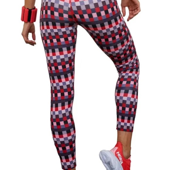 Free People Women’s Ashford Lose Control Leggings Checkered Print In Size S - Picture 2 of 7